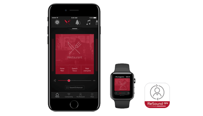 ReSound: Handy App und Smart Watch