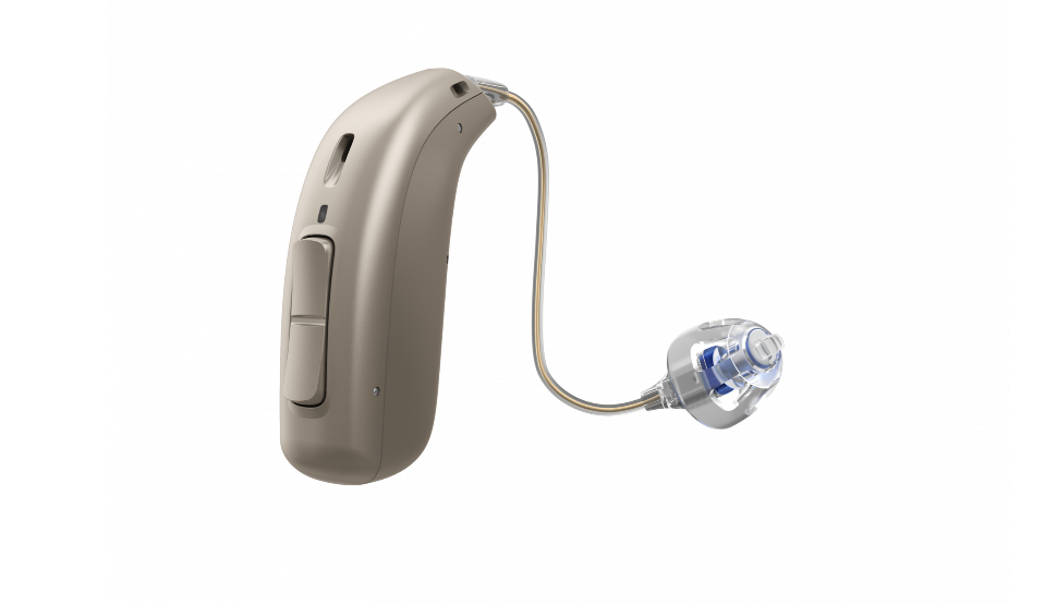 Oticon: Ein Oticon OPN Hinter-dem-Ohr Hörgerät