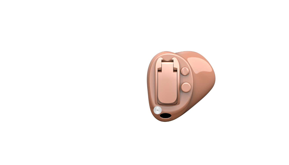 Oticon: kleines Im-Ohr-Gerät