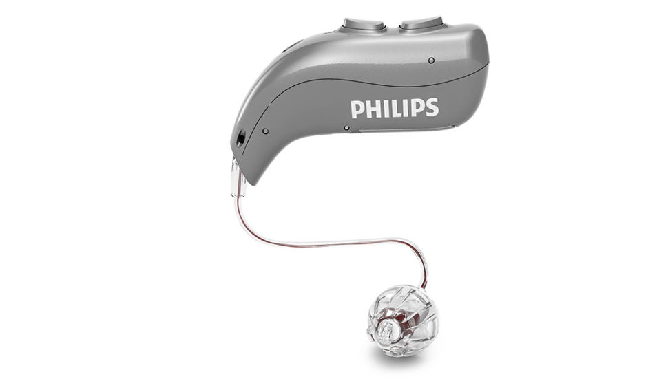 Philips: Akku exHörer Hörgerät hängend