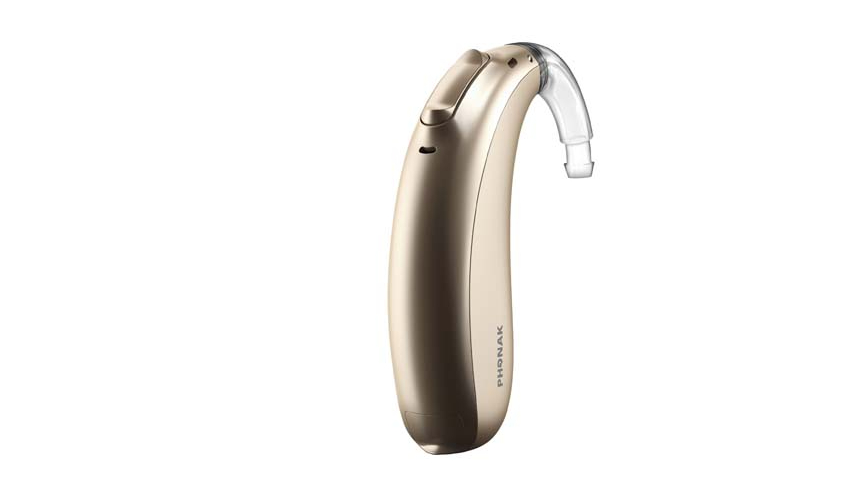 Phonak: Ultrapower Hörgerät mit Winkel