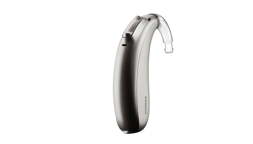 Phonak: Ultrapower Hörgerät mit Winkel