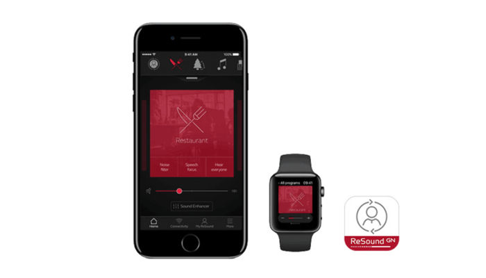 ReSound: Handy App und Smart Watch