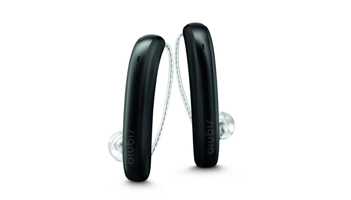 Signia: Ein Paar Styletto Hörgeräte schwarz