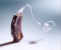 Ein einzelnes Hörgerät
