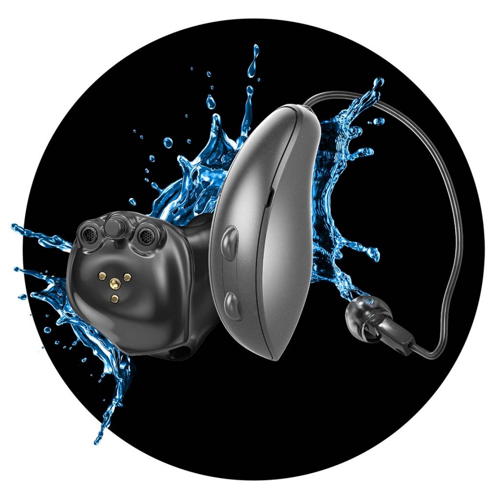 wasserfestes Starkey Genesis AI dank HydraShield