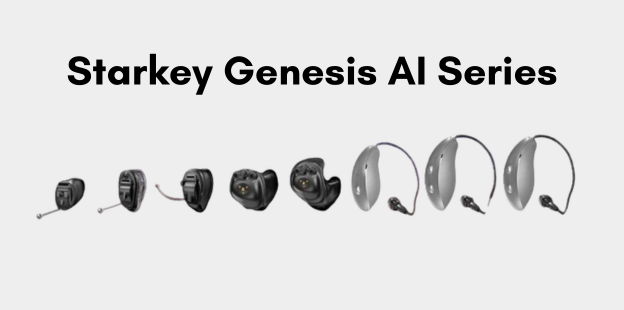 Produktsortiment der Starkey Genesis AI Serie