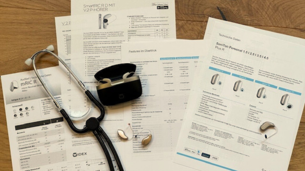 Die Hörshop-Testredaktion: Wer wir sind und was wir tun 7 Hörgeräte und Datenblätter