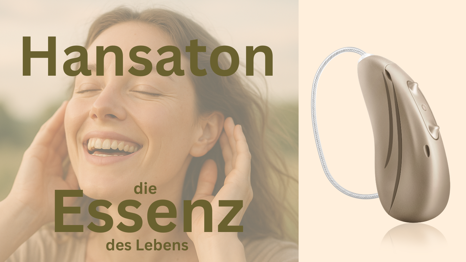 Hörgeräte Hansaton Sound Essenz 2025- weil jeder Klang ein Stück Lebensfreude ist 1 Hansaton Sound Essenz