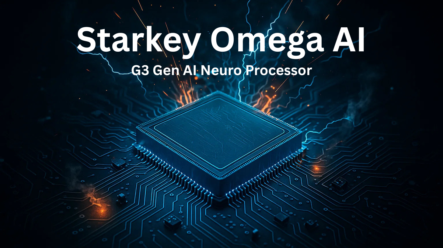 Hörgeräte Starkey Omega AI - KI-Prozessor in Vollendung 2025 1 Starkey Omega AI