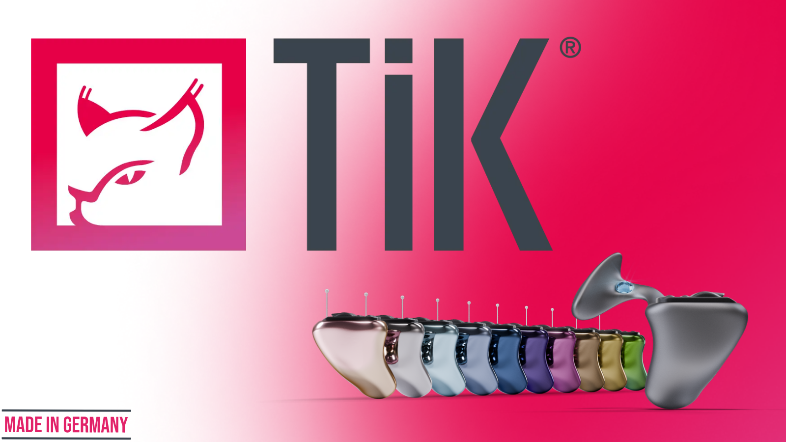Hörluchs Hearing: TiK® TITAN blue – Innovation trifft auf Design